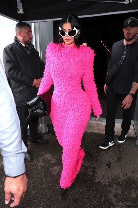 kylie jenner pink chanel dress|kylie jenner paris photos.